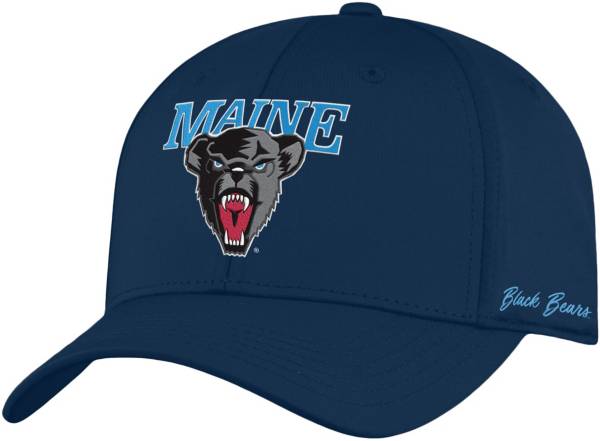 Top of the World Men's Maine Black Bears Navy Phenom 1Fit Flex Hat