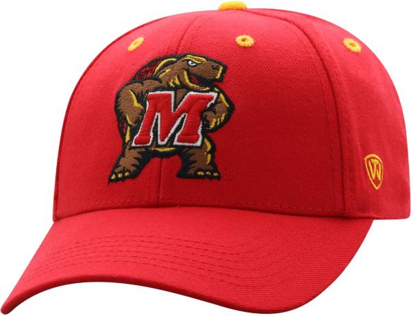 Top of the World Men's Maryland Terrapins Red Triple Threat Adjustable Hat