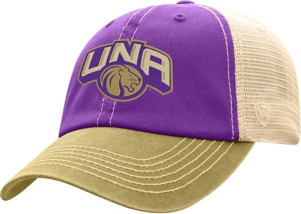 Top of the World Men's North Alabama Lions Purple/White Off Road Adjustable Hat