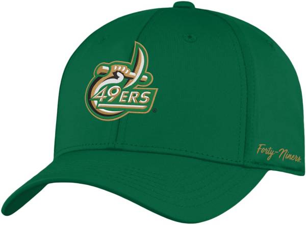 Top of the World Men's Charlotte 49ers Green Phenom 1Fit Flex Hat