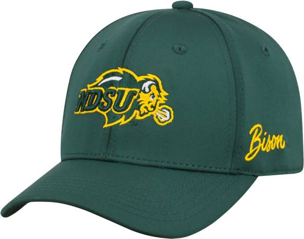 Top of the World Men's North Dakota State Bison Green Phenom 1Fit Flex Hat