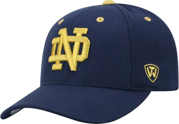 Top of the World Men's Notre Dame Fighting Irish Navy Triple Threat Adjustable Hat