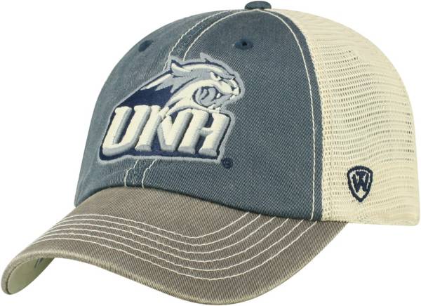 Top of the World Men's New Hampshire Wildcats Blue/White Off Road Adjustable Hat product image