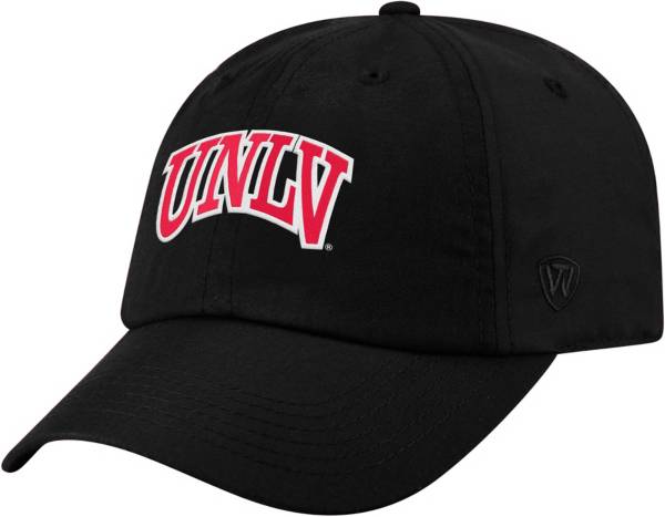 Top of the World Men's UNLV Rebels Staple Adjustable Black Hat