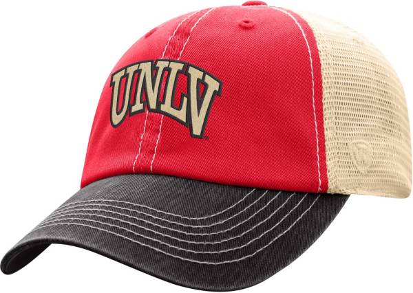 Top of the World Men's UNLV Rebels Scarlet/White Off Road Adjustable Hat