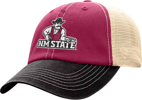 Top of the World Men's New Mexico State Aggies Crimson/White Off Road Adjustable Hat