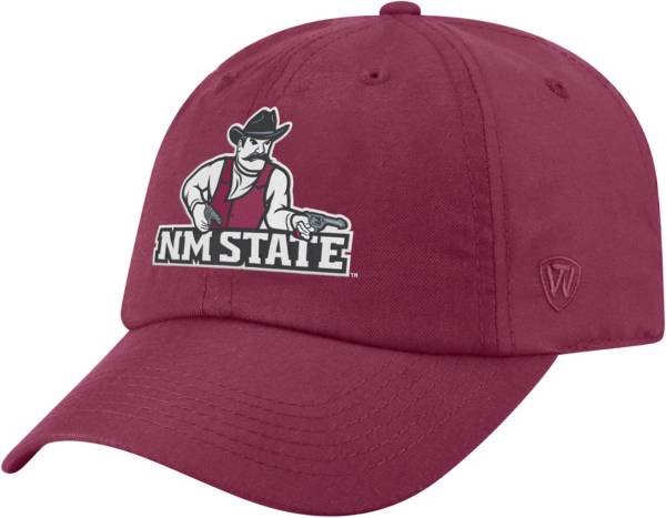 Top of the World Men's New Mexico State Aggies Crimson Staple Adjustable Hat