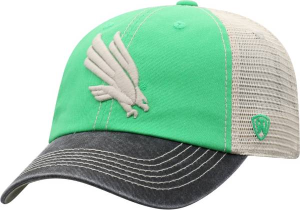Top of the World Men's North Texas Mean Green Green/White Off Road Adjustable Hat
