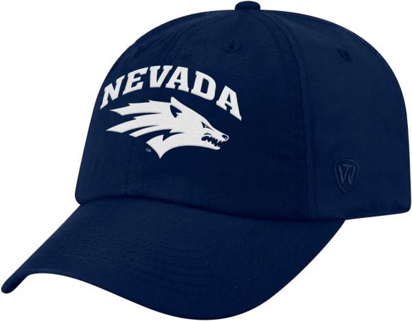 Top of the World Men's Nevada Wolf Pack Blue Staple Adjustable Hat