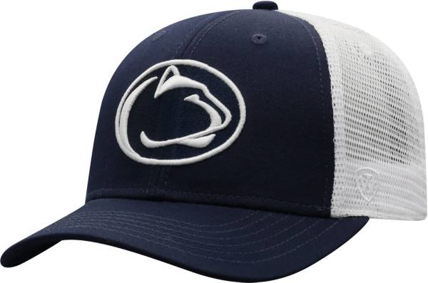 Top of the World Men's Penn State Nittany Lions Blue/White Trucker Adjustable Hat