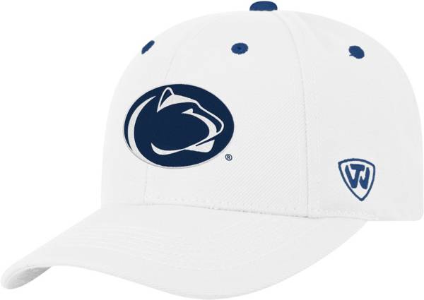 Top of the World Men's Penn State Nittany Lions Triple Threat Adjustable White Hat