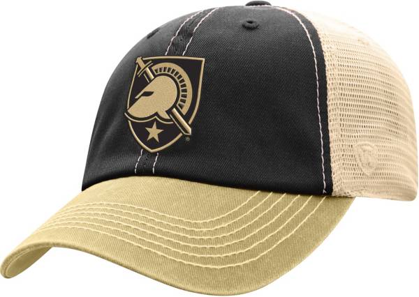 Top of the World Men's Army West Point Black Knights Army Black/White Off Road Adjustable Hat