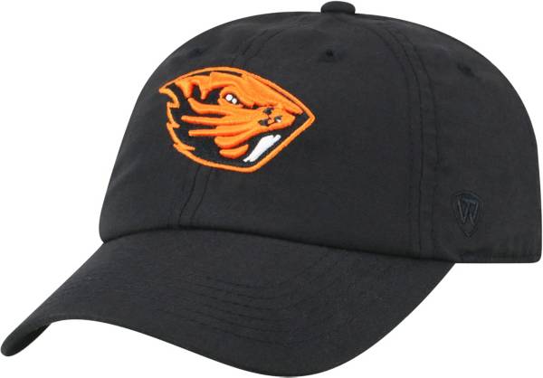 Top of the World Men's Oregon State Beavers Staple Adjustable Black Hat