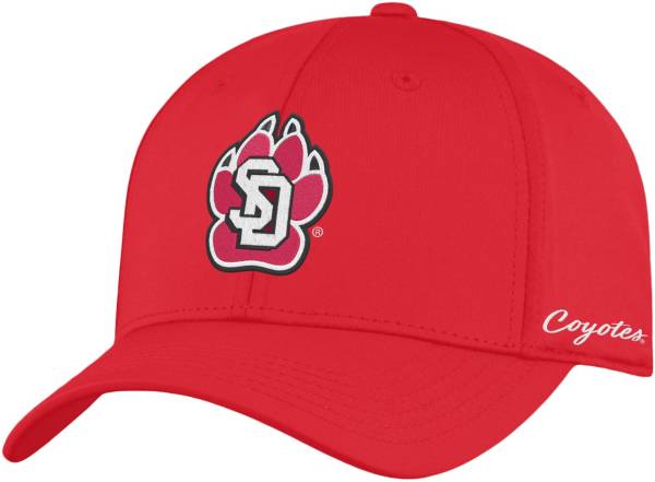 Top of the World Men's South Dakota Coyotes Red Phenom 1Fit Flex Hat