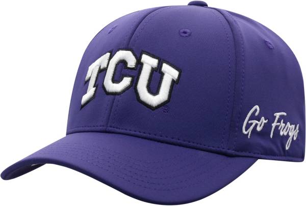 Top of the World Men's TCU Horned Frogs Purple Phenom 1Fit Flex Hat