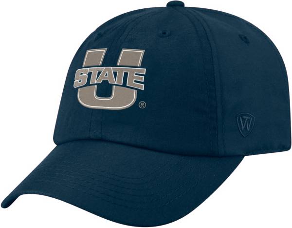 Top of the World Men's Utah State Aggies Blue Staple Adjustable Hat