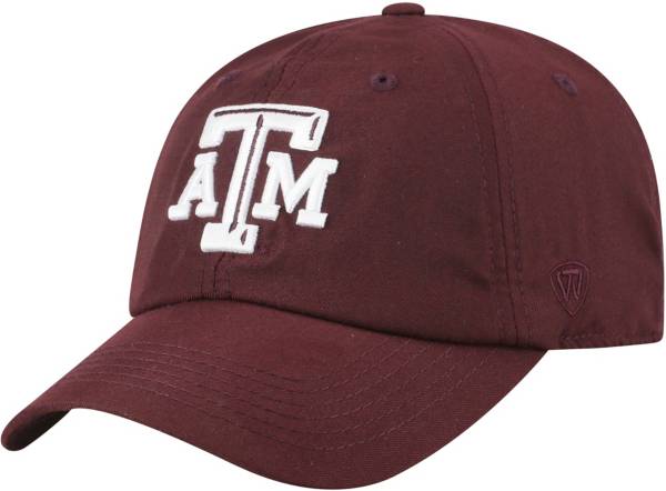 Top of the World Men's Texas A&M Aggies Maroon Staple Adjustable Hat