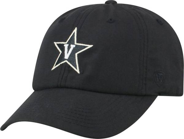 Top of the World Men's Vanderbilt Commodores Staple Adjustable Black Hat