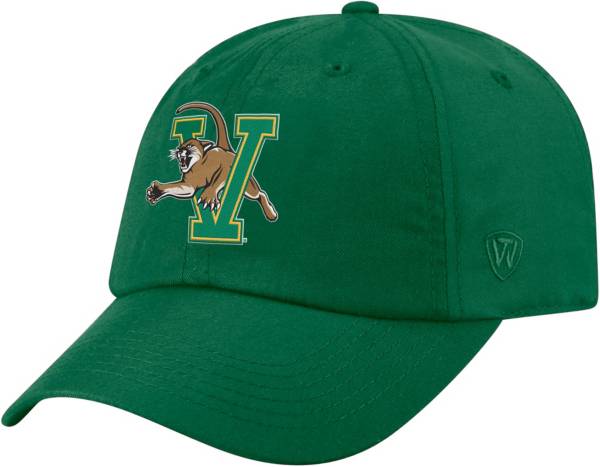 Top of the World Men's Vermont Catamounts Green Staple Adjustable Hat