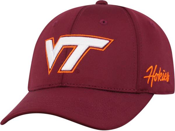 Top of the World Men's Virginia Tech Hokies Maroon Phenom 1Fit Flex Hat