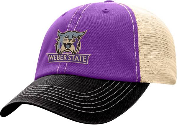 Top of the World Men's Weber State Wildcats Purple/White Off Road Adjustable Hat