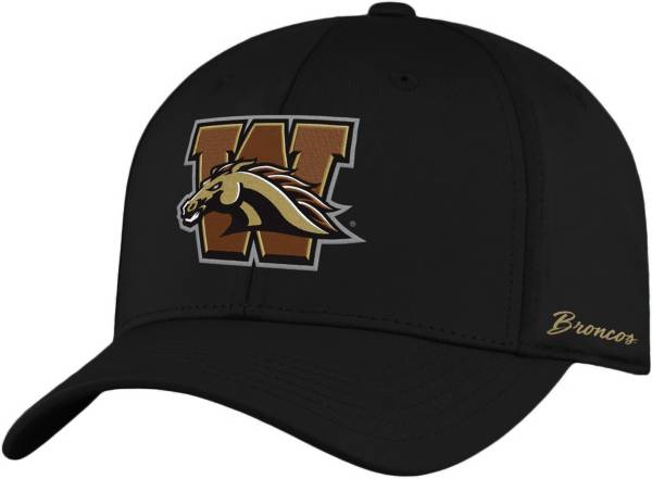 Top of the World Men's Western Michigan Broncos Phenom 1Fit Flex Black Hat