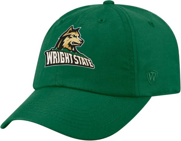 Top of the World Men's Wright State Raiders Green Staple Adjustable Hat