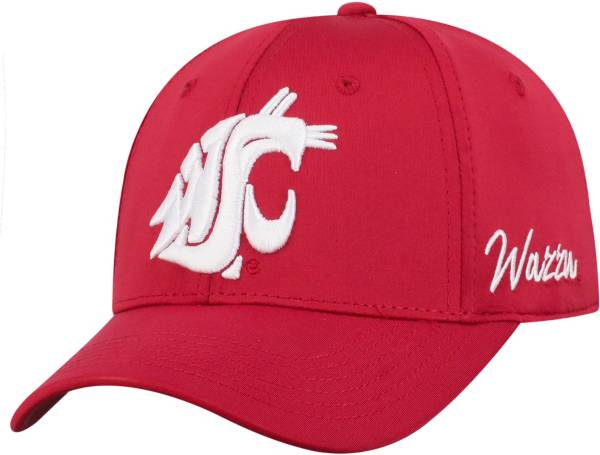 Top of the World Men's Washington State Cougars Crimson Phenom 1Fit Flex Hat