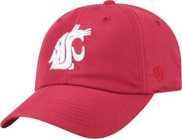 Top of the World Men's Washington State Cougars Crimson Staple Adjustable Hat