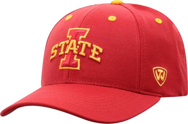 Top of the World Men's Iowa State Cyclones Cardinal Triple Threat Adjustable Hat