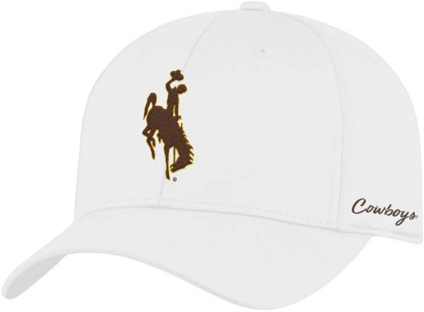 Top of the World Men's Wyoming Cowboys Phenom 1Fit Flex White Hat