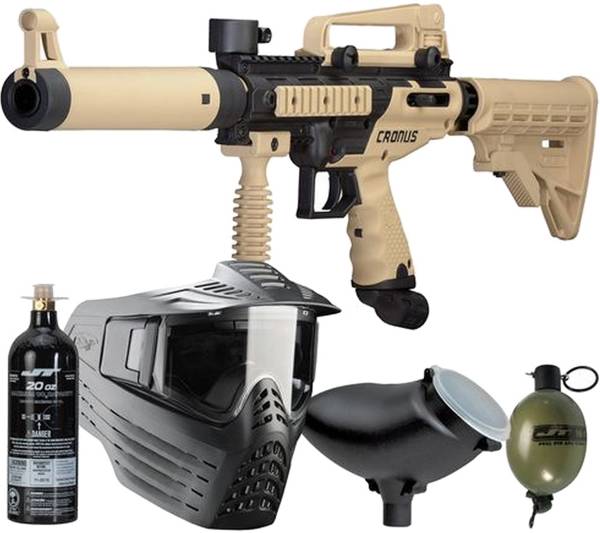 Tippmann Cronus Tactical Power Paintball Gun Kit