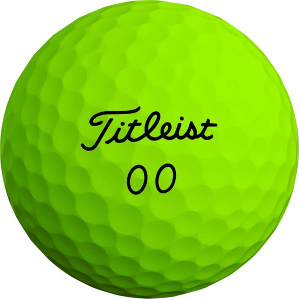 Titleist 2020 Velocity Double Numbers Matte Green Golf Balls