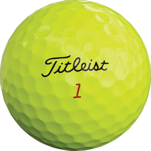 Titleist Prior Generation Pro V1x Optic Yellow Golf Balls - 3 Pack