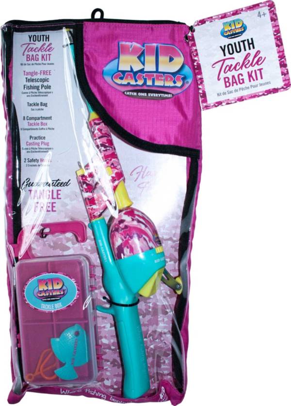 The Kid Casters Pink Edition Complete Fishing Kit product image