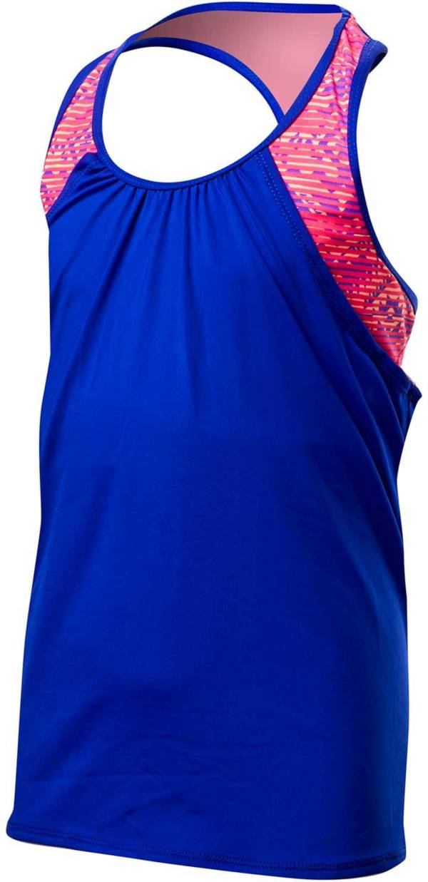 TYR Girls' Ava 2-in-1 Tankini Top