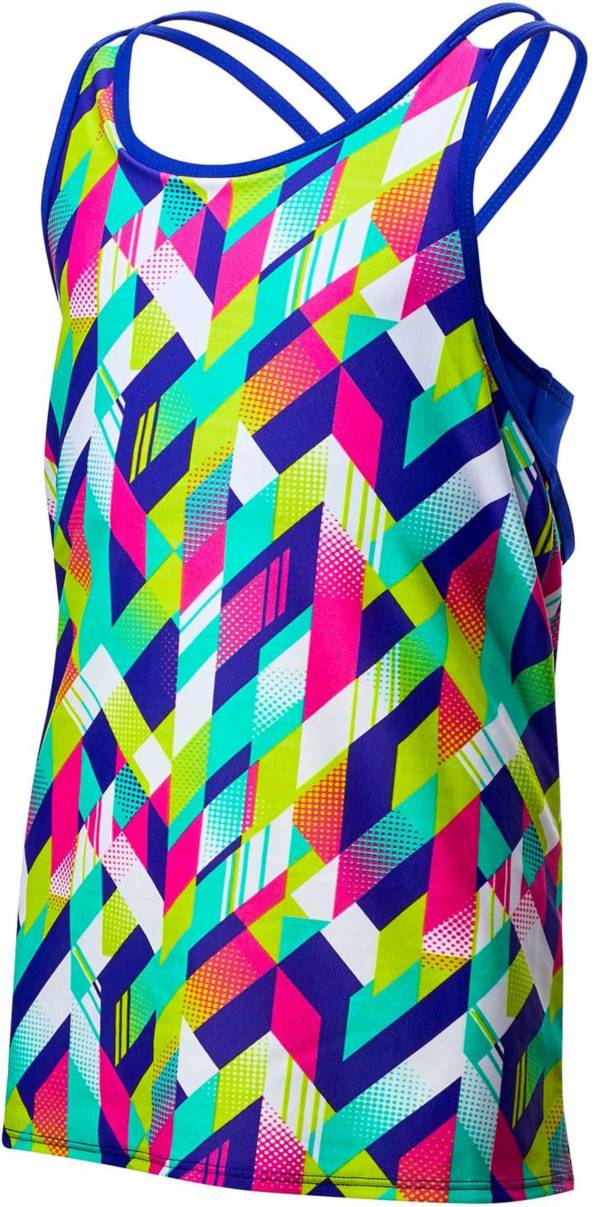 TYR Girls' Olivia 2-in-1 Tankini Top