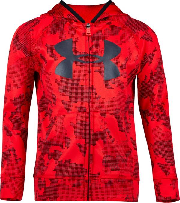 Under Armour Little Boys' Utility Camo Big Logo Full Zip Hoodie