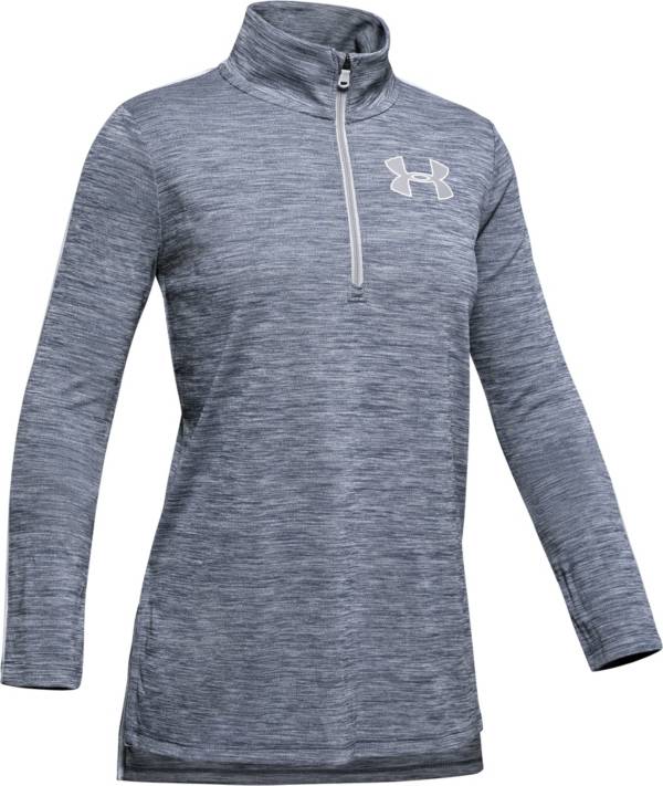 Under Armour Girl's Tech ½ Zip Long Sleeve Shirt