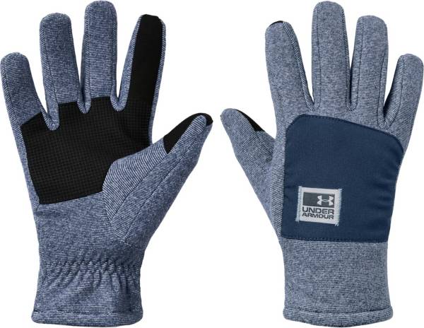 Under Armour UA ColdGear Ladies Warm Winter Gloves Black Around Town Mittens 