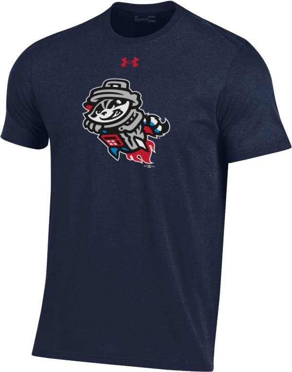 Under Armour Men's Rocket City Trash Pandas Navy Performance T-Shirt