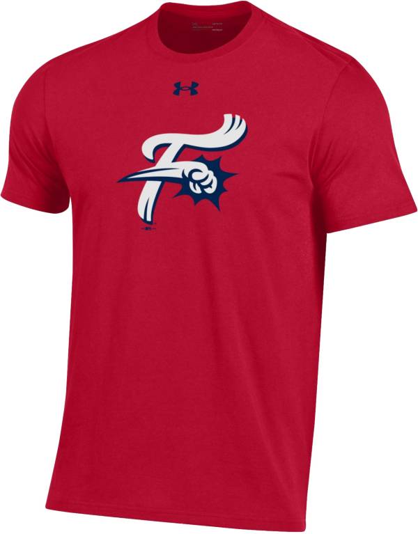 Under Armour Men's Reading Fightin Phils Red Performance T-Shirt