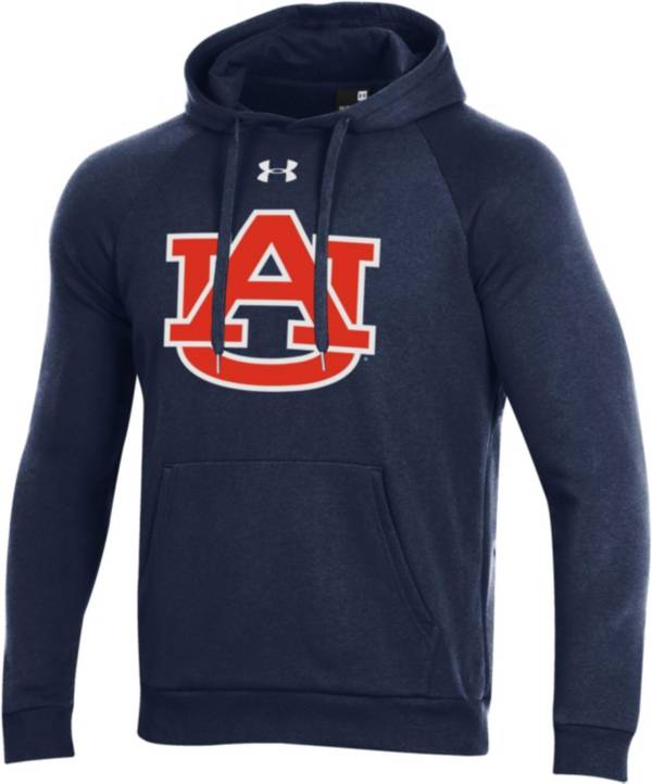 Under Armour Men's Auburn Tigers Blue All Day Hoodie