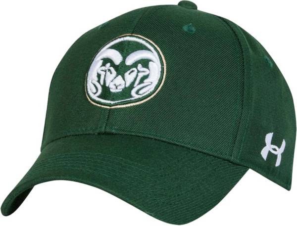 Under Armour Men's Colorado State Rams Green Adjustable Hat