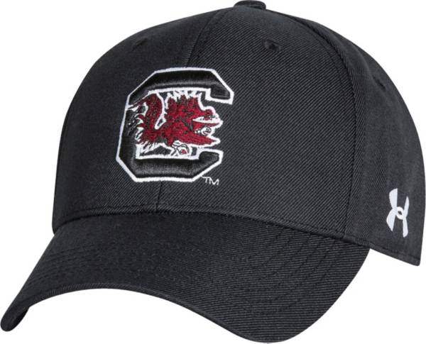 Under Armour Men's South Carolina Gamecocks Adjustable Black Hat