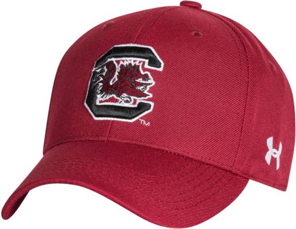 Under Armour Men's South Carolina Gamecocks Garnet Adjustable Hat