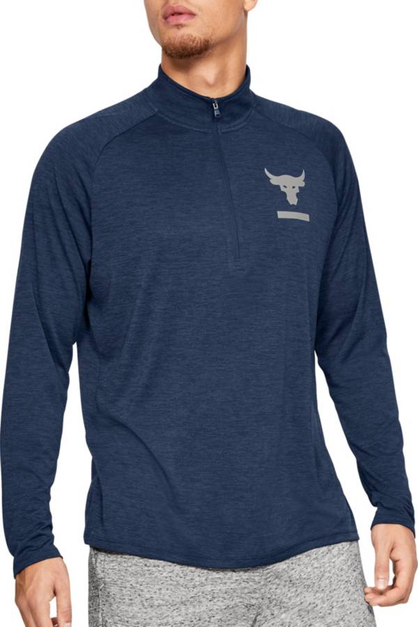 Under Armour Men's Project Rock Tech ½ Zip Long Sleeve Shirt