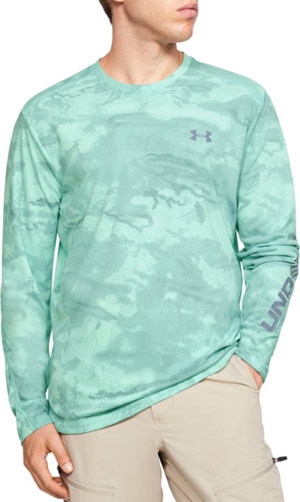 Under Armour Men's Shore Break Camo Fishing Long Sleeve Shirt