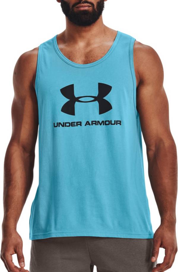 Men's Under Armour UA Sportstyle Logo Tank Top 1329589 New Size L 