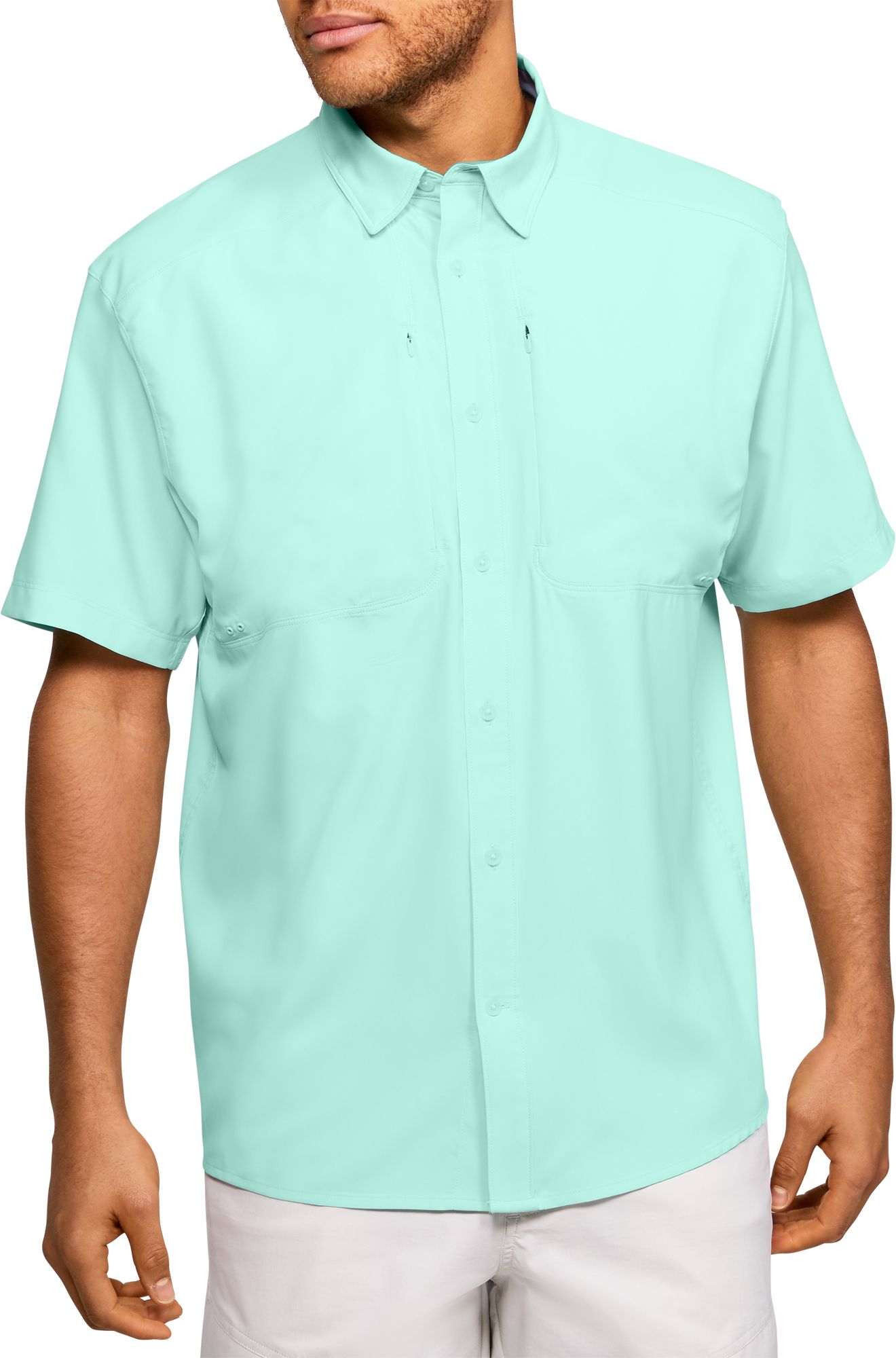 under armour short sleeve dress shirt